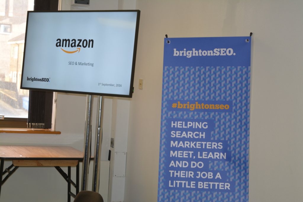 Amazon SEO and Marketing Course at BrightonSEO