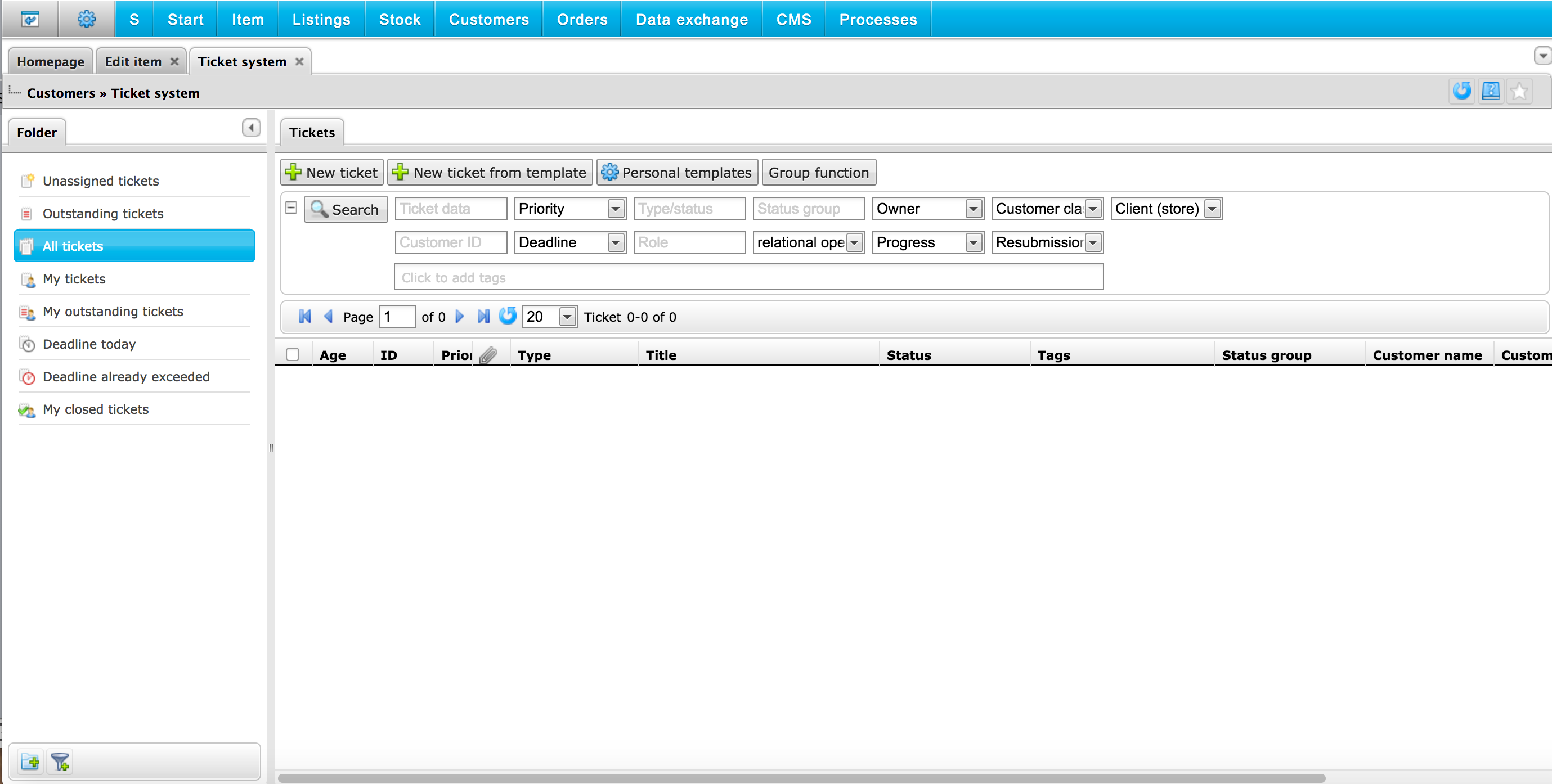 PlentymarketsUk crm tool